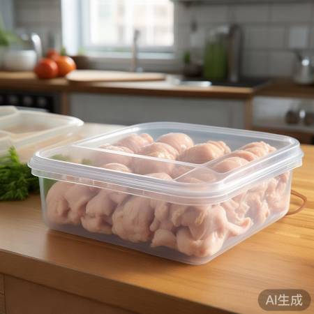 密封保鲜盒防鸡肉变质