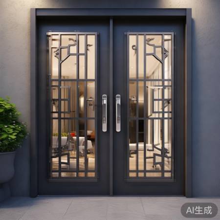 防盗美观子母门